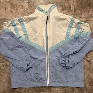Norm Thompson | Vintage Color Block Wind Breaker-Work Out Jacket | Size M